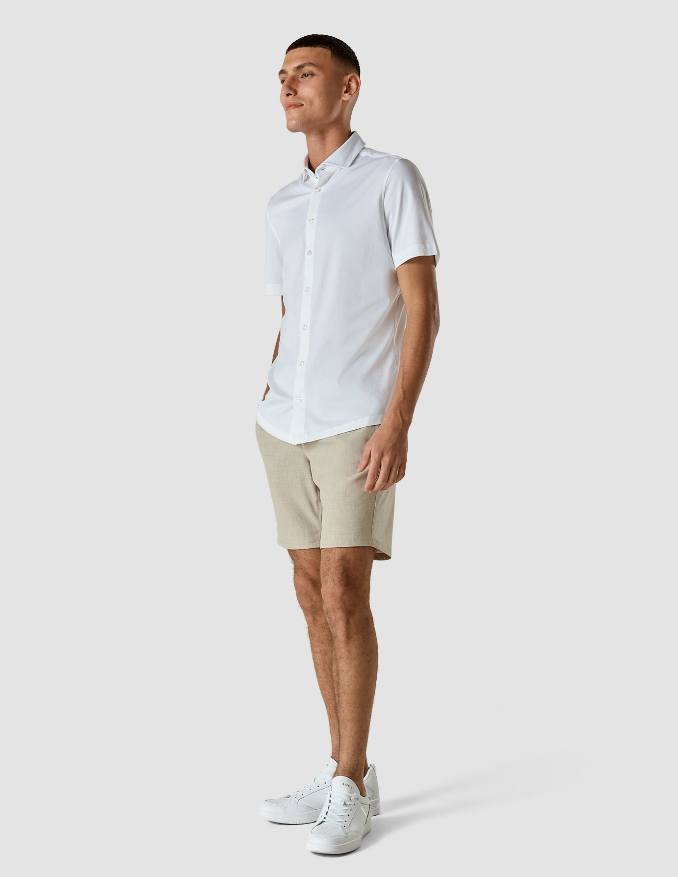 Classic Short Sleeve Shirt White